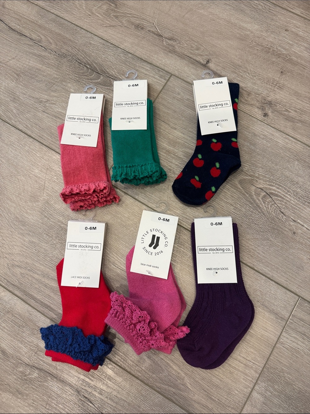 Bundle of Kids' Ruffle Knee-High Socks - Assorted